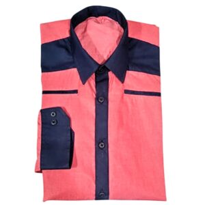 Men Regular Fit Solid Spread Collar Casual Shirt