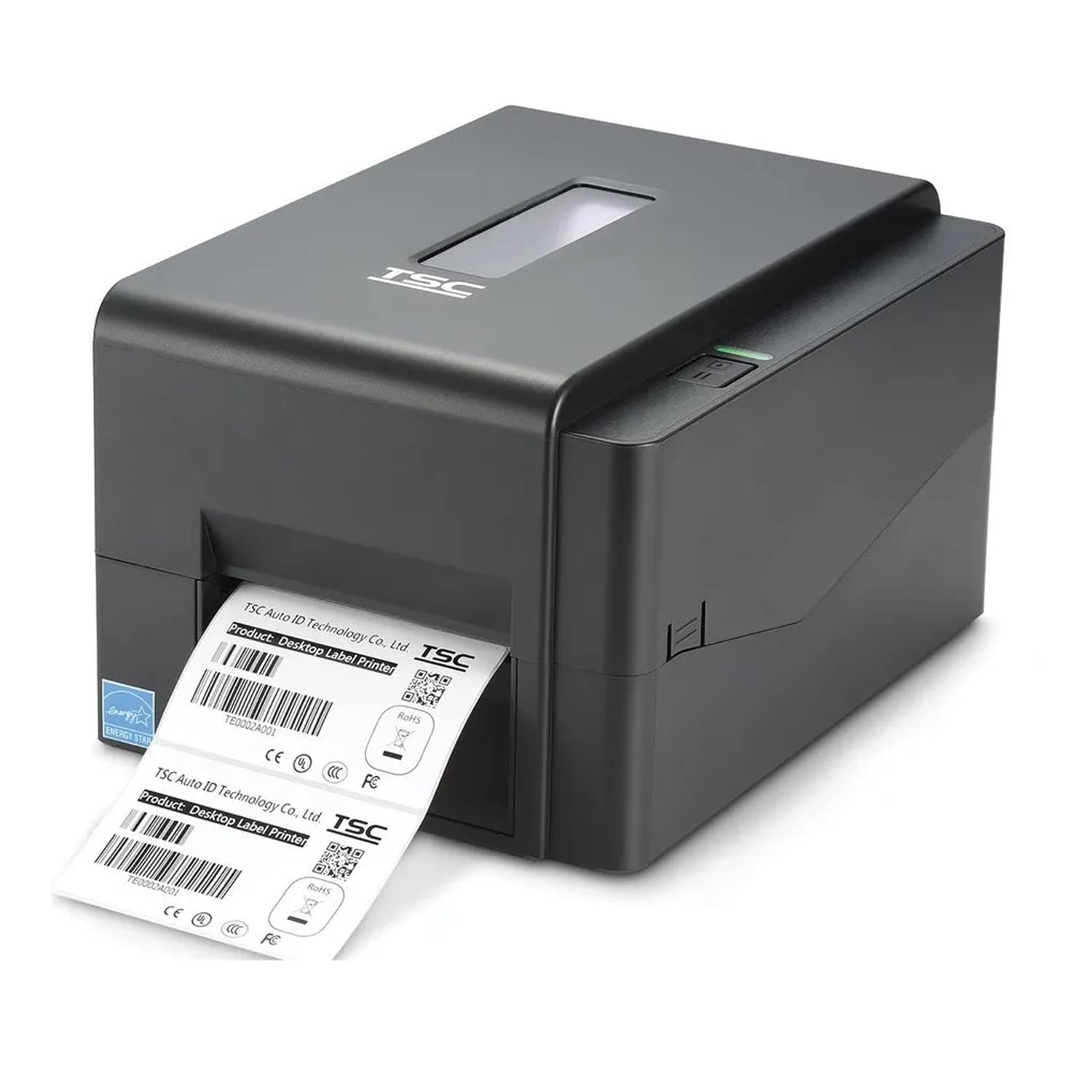 TSC TE244 Desktop Thermal Transfer Barcode Printer with USB Connectivity 203 DPI Bar Code Label Printer, Black